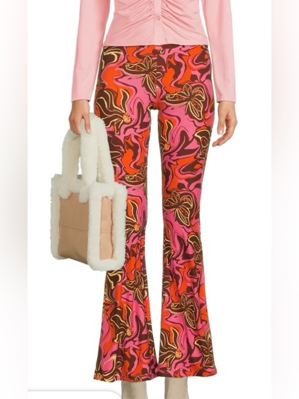 Boho Fit n Flare Pants Medium